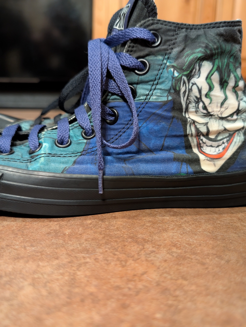 Converse x DC Comics Joker Chuck Taylor All Star High Tops M 7 W 9
